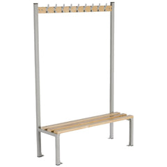 Single Sided Coat Hanger Bench 1200mm