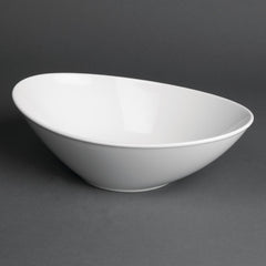 Royal Porcelain Classic White Salad Bowls 250mm (Pack of 6)