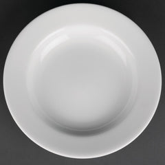 Royal Porcelain Classic White Soup Plates 235mm (Pack of 12)
