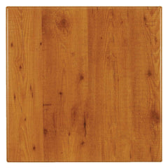 Werzalit Pre-drilled Square Table Top Pine 700mm