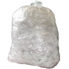 Jantex Heavy Duty Recycled Bin Bag 15kg 120ltr Clear (Pack of 100)