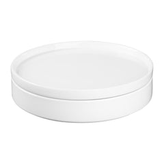 Olympia Whiteware Flat Walled Bowls 270mm (Pack of 4)