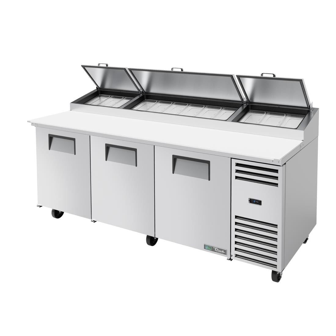 True 3 Door Pizza Prep Table TPP-93