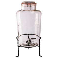 Olympia Nantucket Style Drink Dispenser with Wire Stand 8.5Ltr