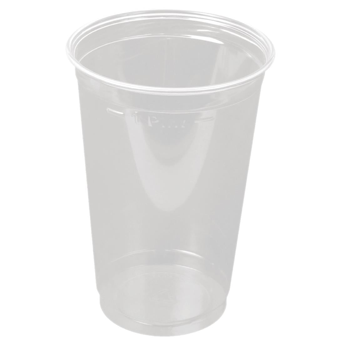 Huhtamaki Disposable Pint to Line Tumblers UKCA CE Marked (Pack of 500)