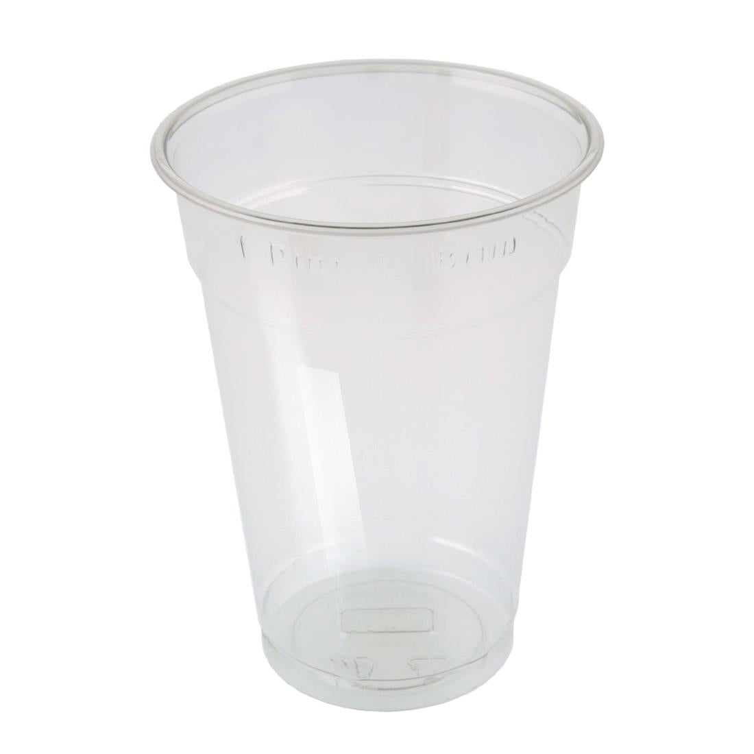 Huhtamaki Disposable Pint to Brim Tumblers UKCA CE Marked (Pack of 500)