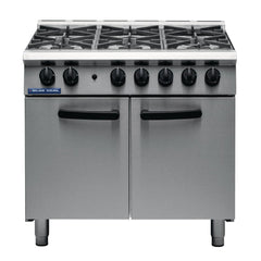 Blue Seal 6 Burner Oven Range Medium Duty LPG G750 6