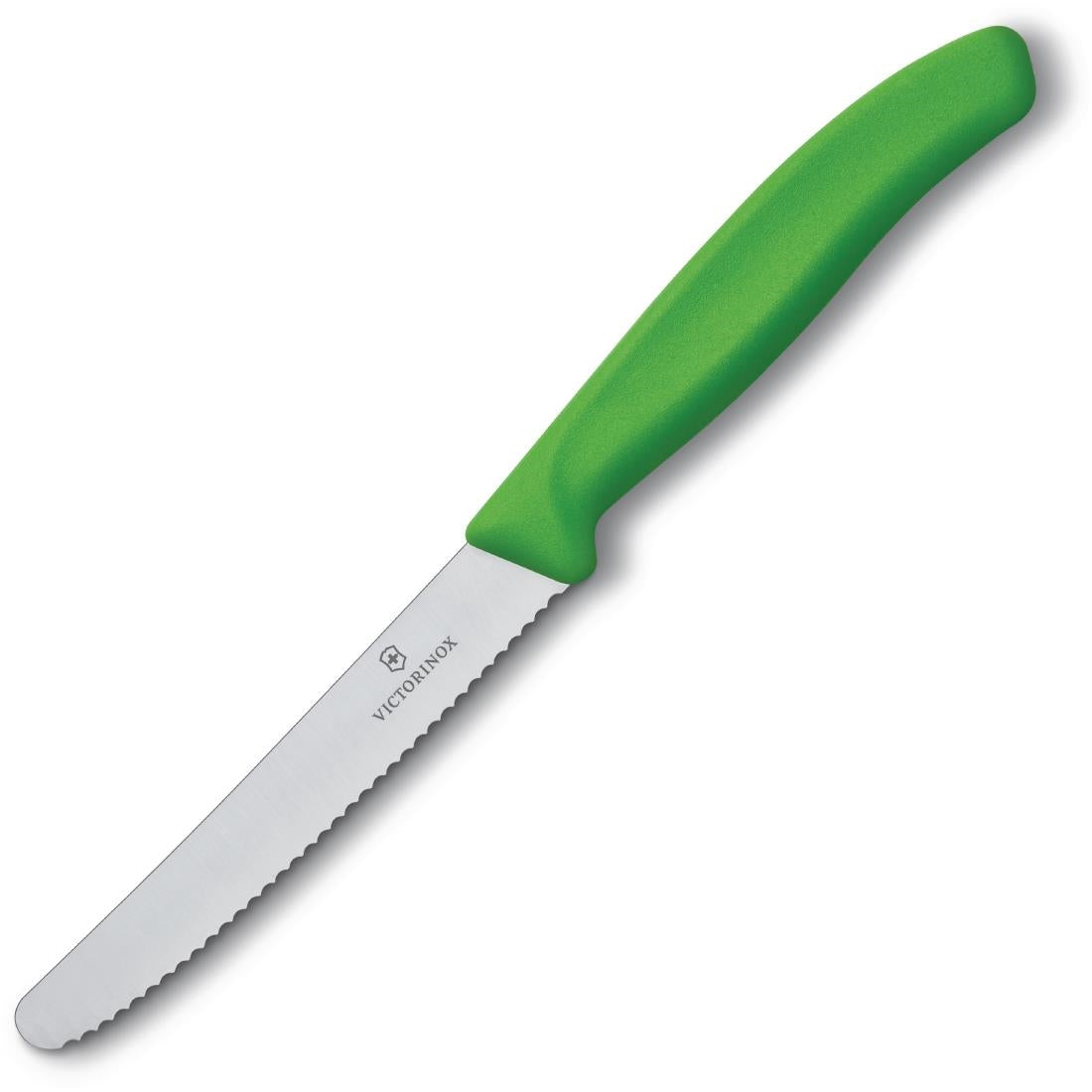 Victorinox Tomato Knife Serrated Green 11.4cm