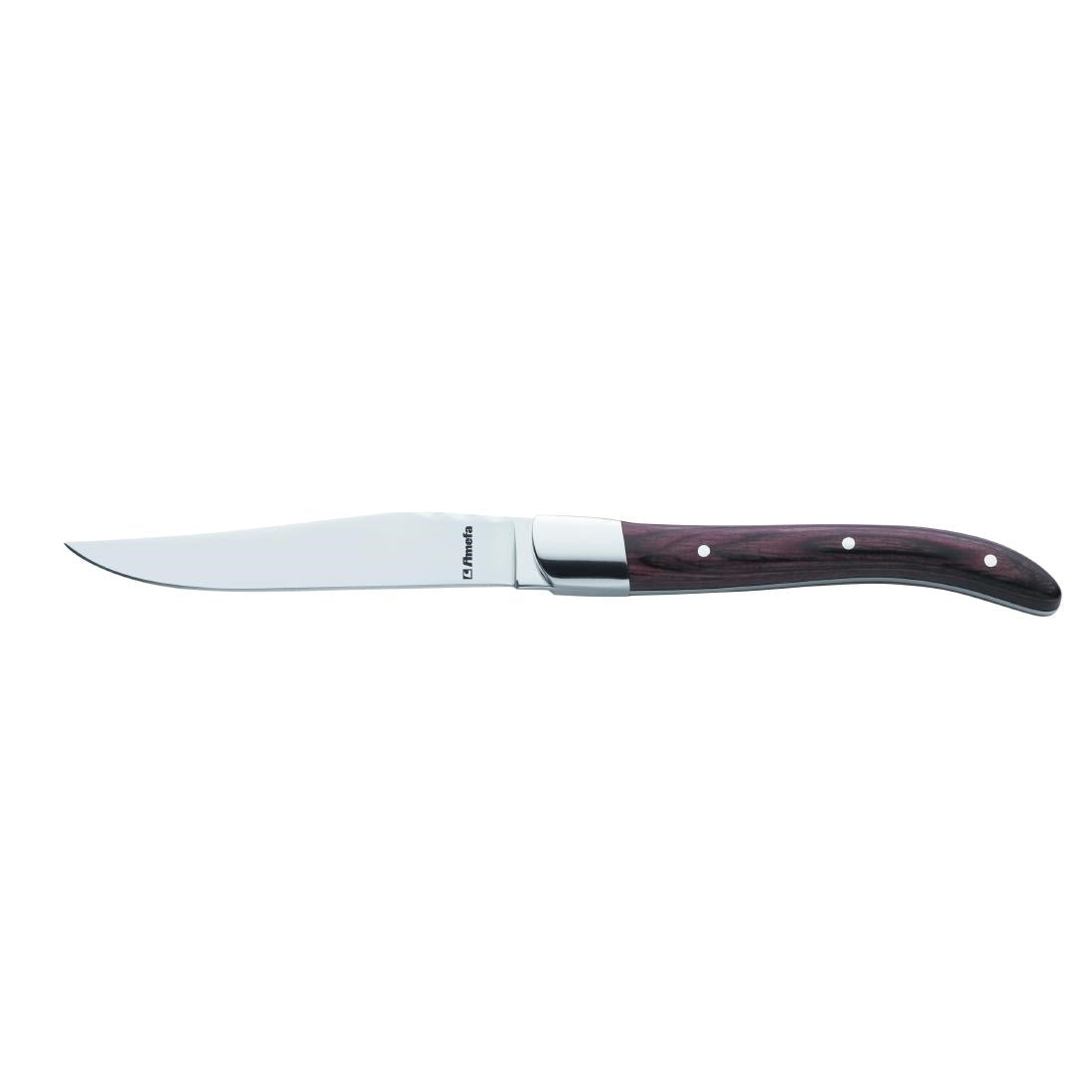 Amefa Royal Steak Knife Rosewood