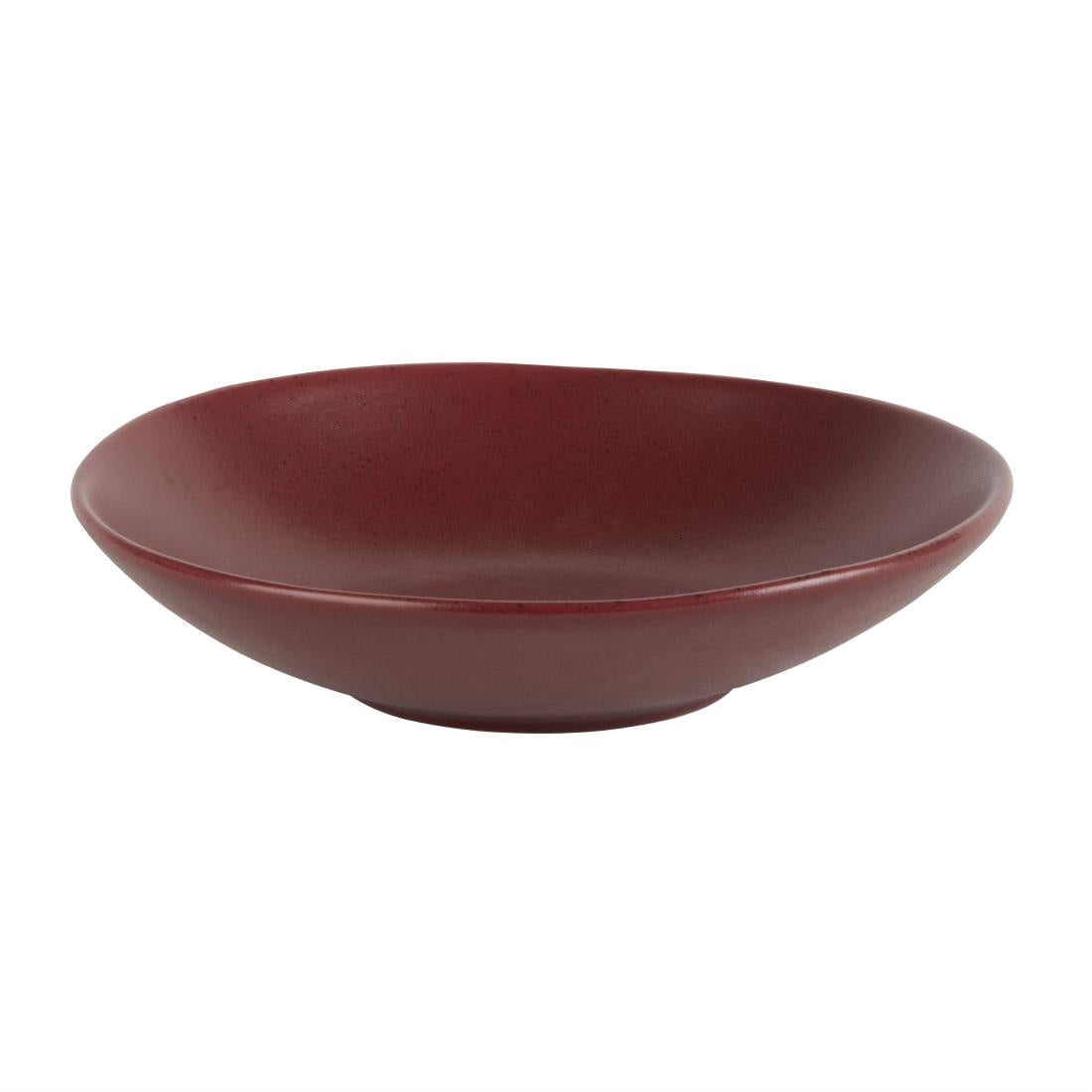 Olympia Build-a-Bowl Flat Bowls Red 195x45mm (Pack of 6)