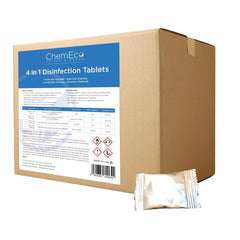ChemEco 4-in-1 Disinfectant Tablets (Pack of 50 Tablets)
