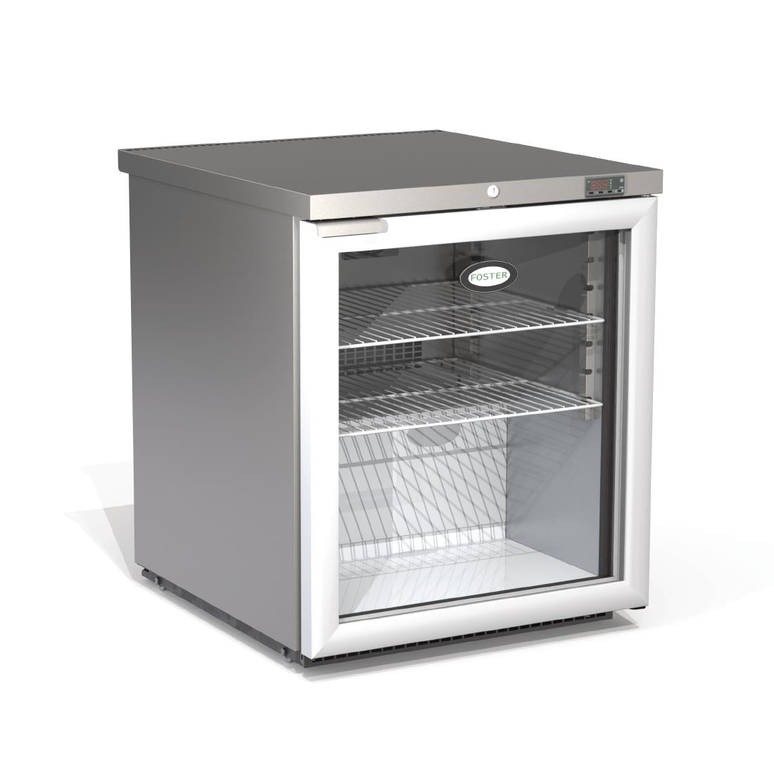 Foster 1 Glass Door 200Ltr Under Counter Fridge HR200G 13/114