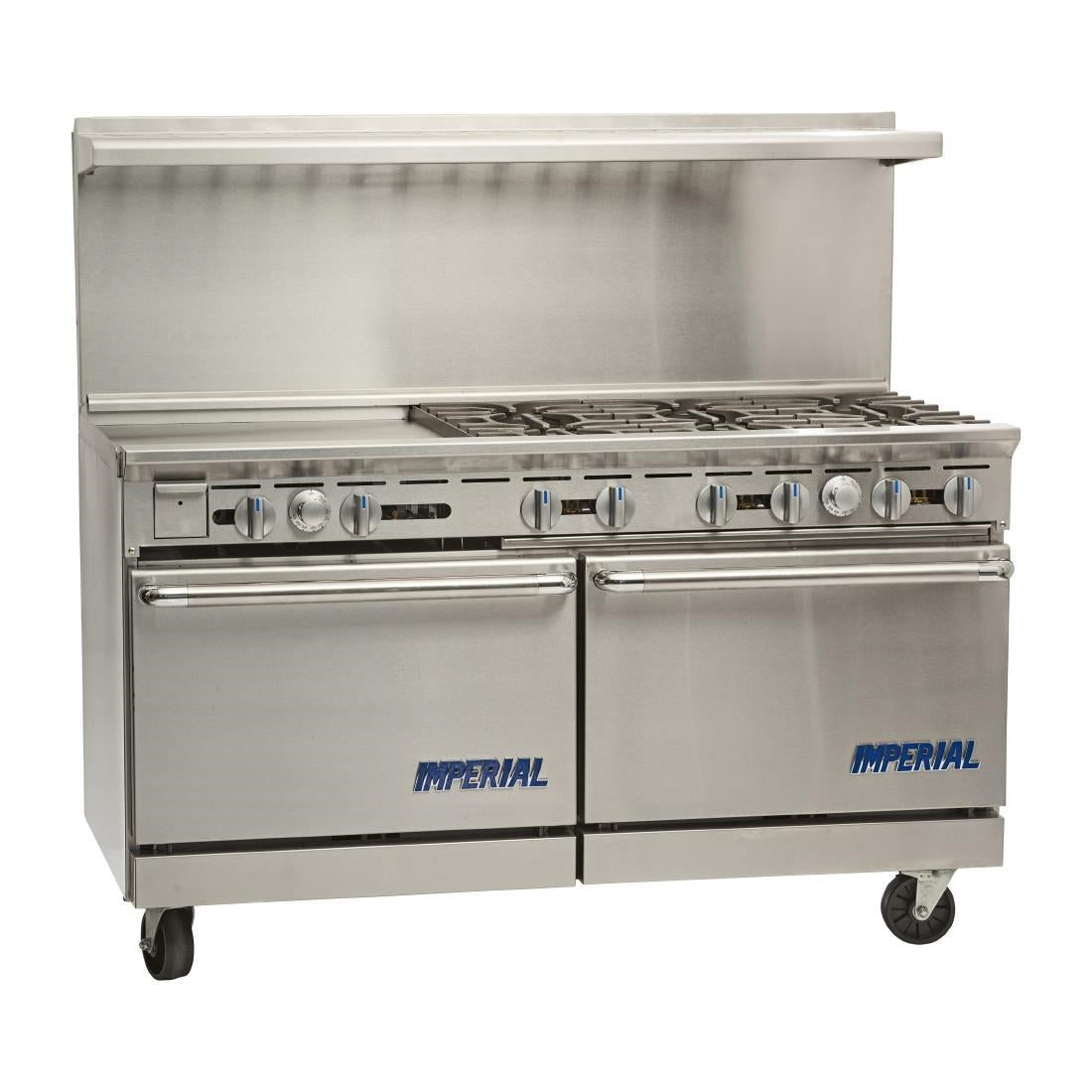 Imperial IR6G24 6 Burner, Griddle & Oven Range