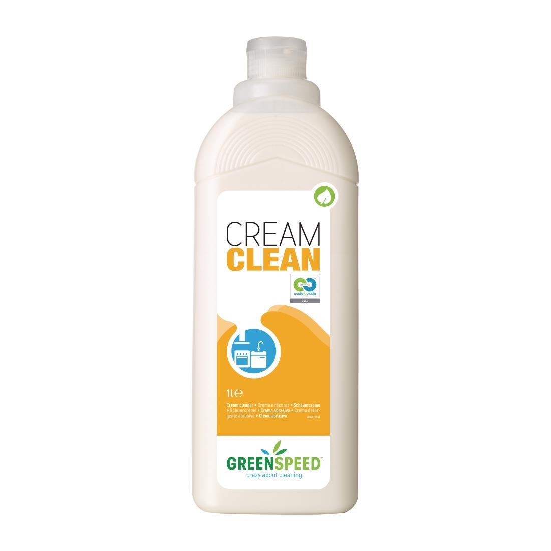 Greenspeed Unperfumed Cream Cleaner and Degreaser Ready To Use 1Ltr