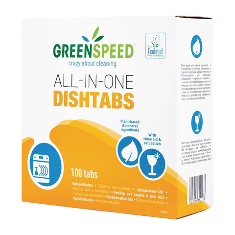 Greenspeed All-in-One Dishwasher Tablets (Pack of 100)