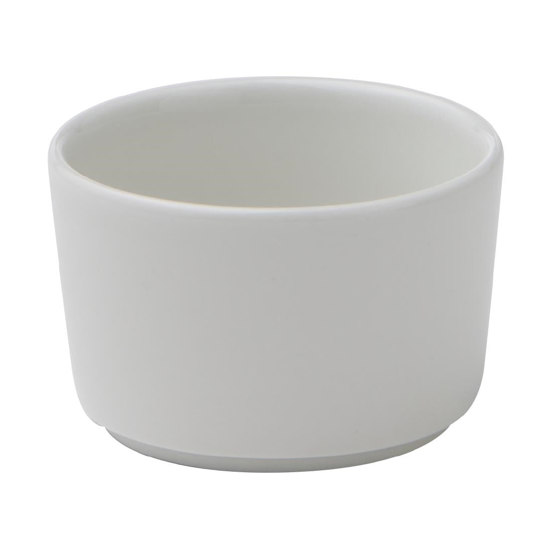 Churchill Super Vitrified Nourish Straight Sided Dip Pots White 75mm (Pack of 12)