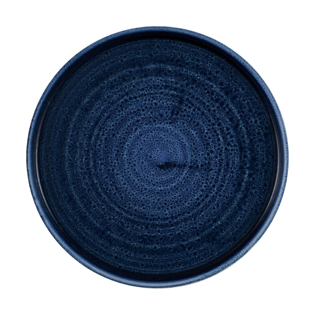 Churchill Stonecast Plume Walled Plates Ultramarine 220mm (Pack of 6)
