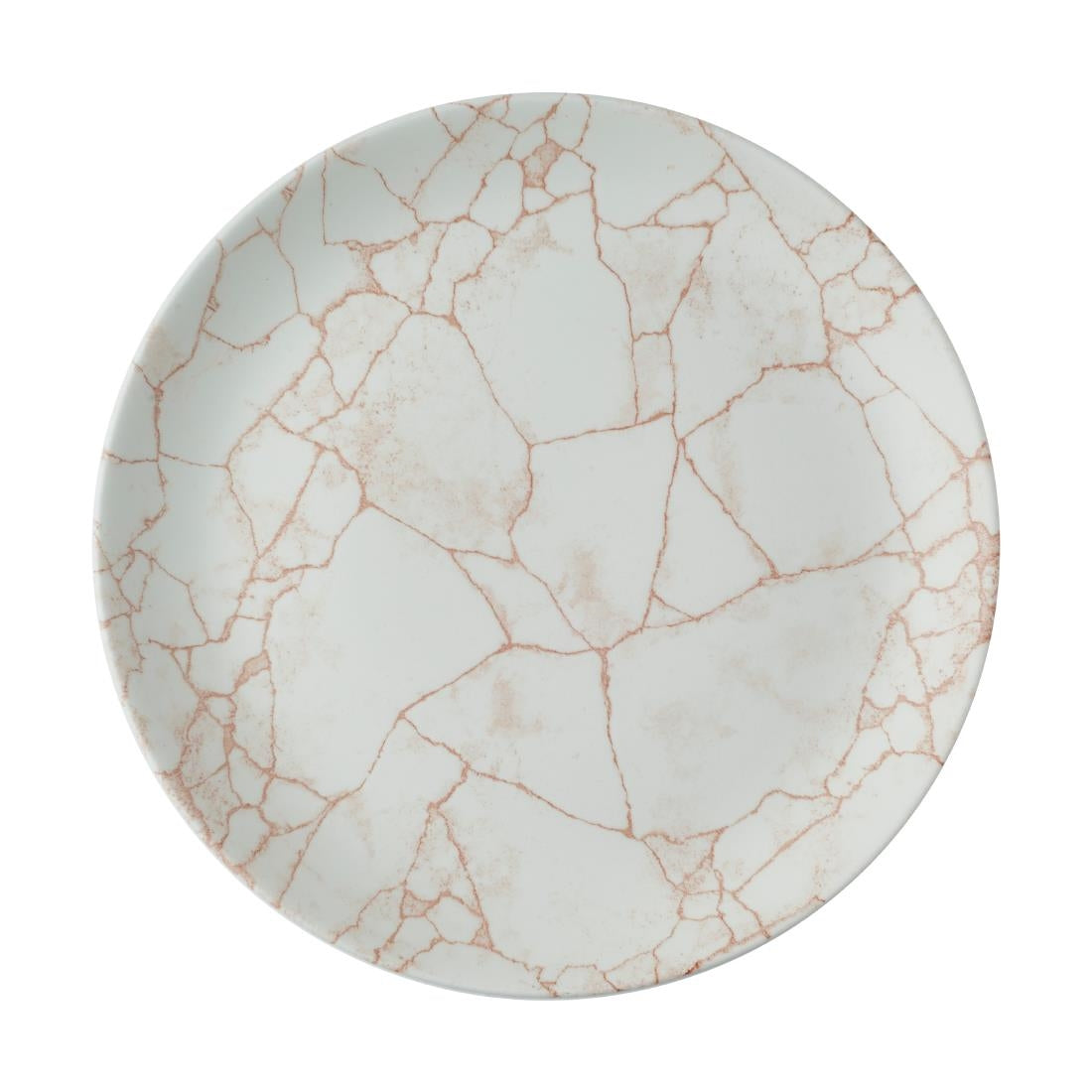 Churchill Studio Prints Kintsugi Evolve Coupe Plates Coral 285mm (Pack of 12)