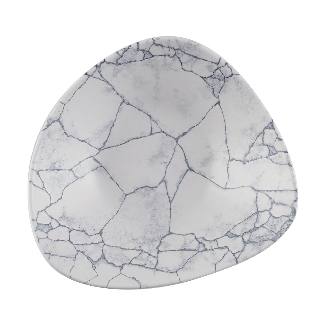 Churchill Studio Prints Kintsugi Pearl Grey Lotus Bowls 228mm (Pack of 12)