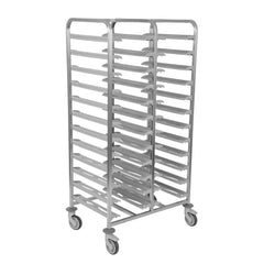 Matfer Bourgeat 24 Tray Cafeteria Trolley Grey