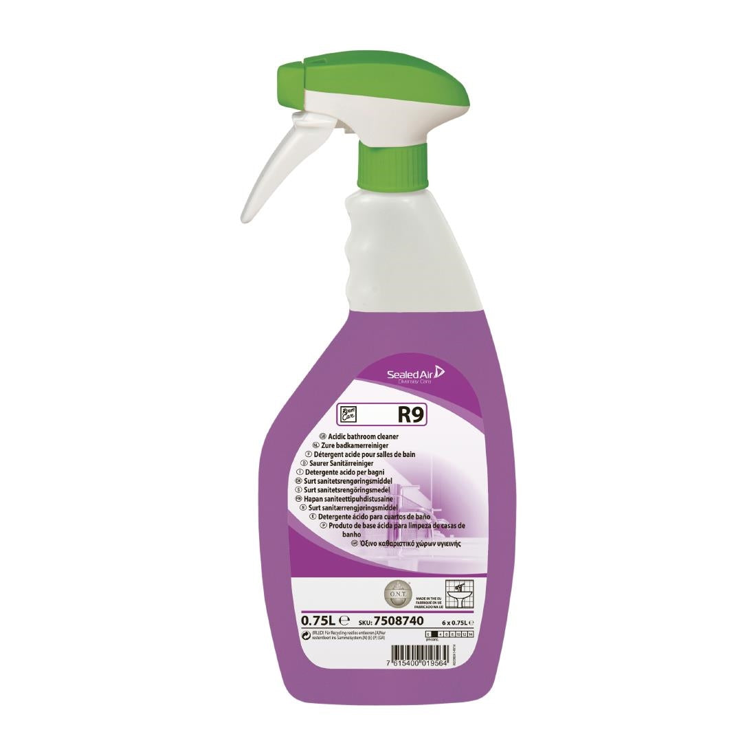 Room Care R9 Bathroom Cleaner Ready To Use 750ml