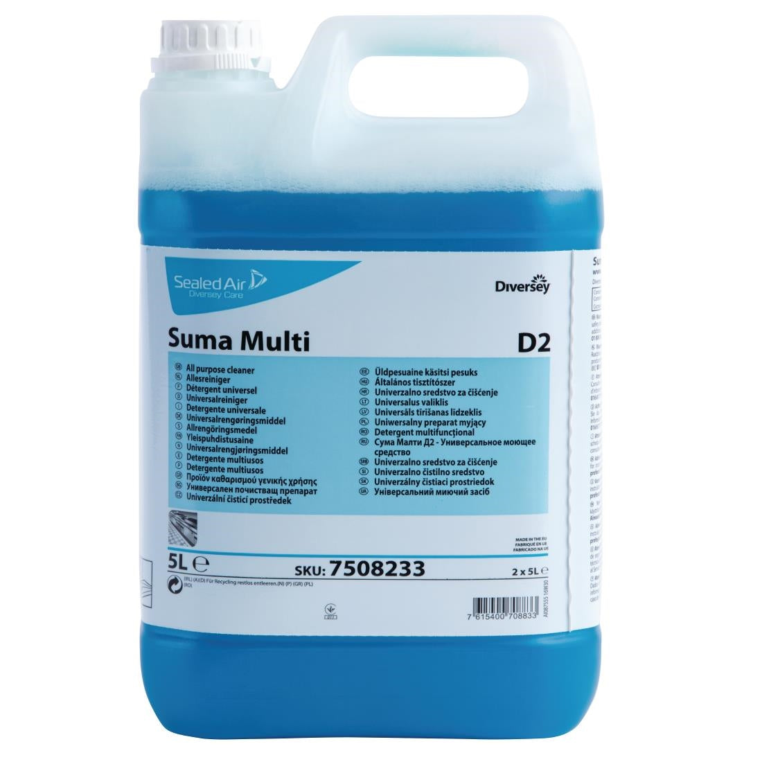 Suma D2 All-Purpose Cleaner Concentrate 5Ltr