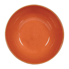 Churchill Stonecast Noodle Bowls Orange 37.8oz 183mm (Pack of 6)