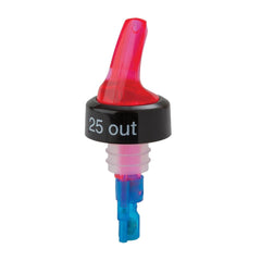 Beaumont Red Quick Shot 3-Ball Pourer 25ml (Pack of 12)