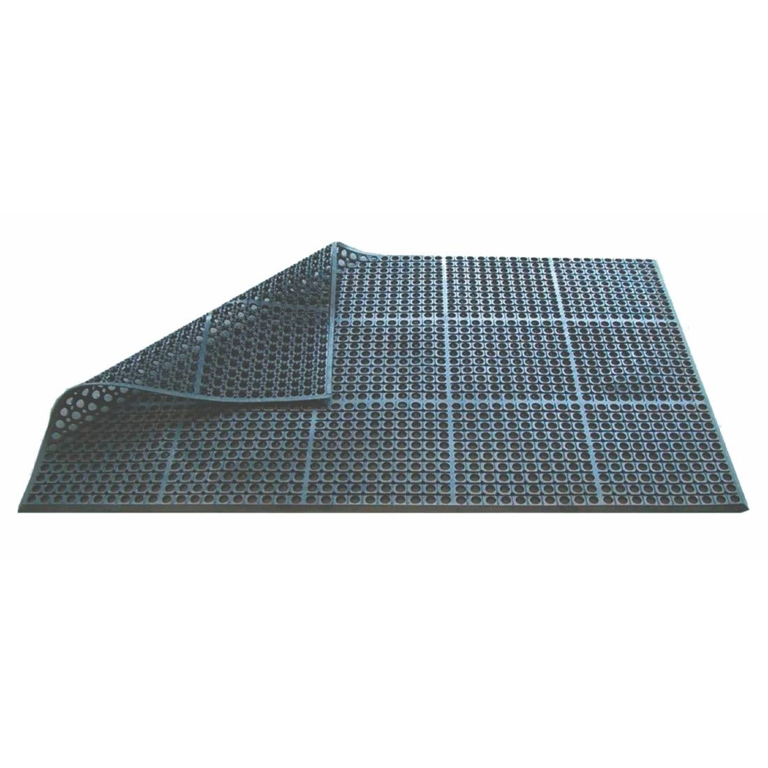 Beaumont Anti-Slip Floor Safety Mat Black 1500 x 900mm