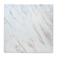 Square Laminate Table Top Marble 600mm