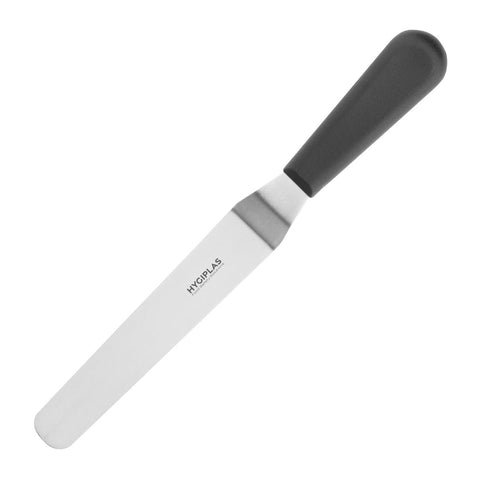 Hygiplas Angled Blade Palette Knife Black 19.5cm