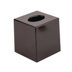 Hotel Complimentary Black Cube Tissue Holder