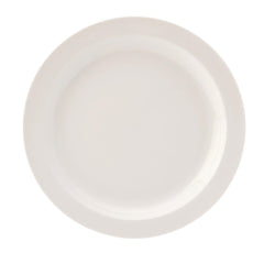 Utopia Pure White Narrow Rim Plates 230mm (Pack of 24)