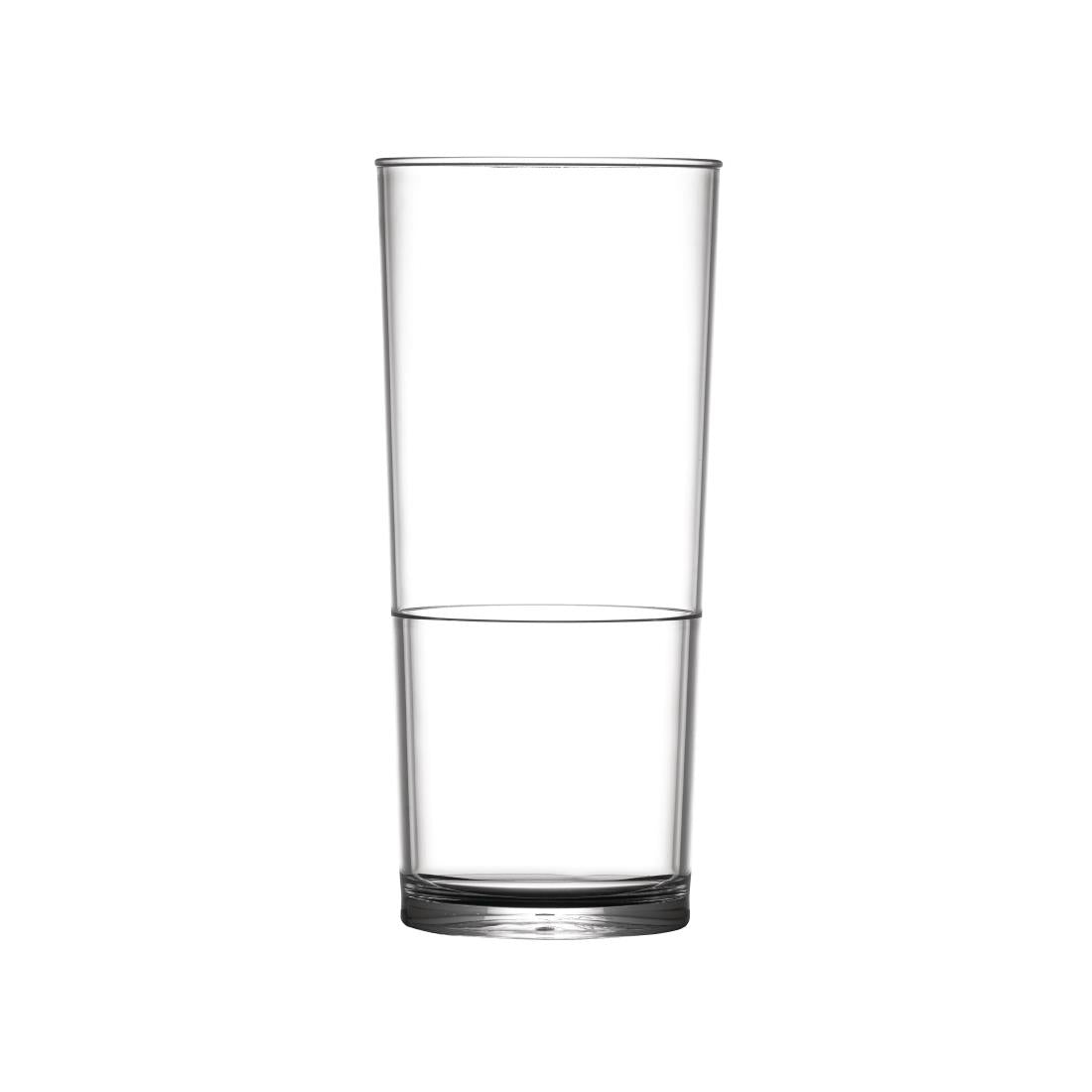 BBP Polycarbonate Hi Ball In2Stax Glasses Pint (Pack of 48)