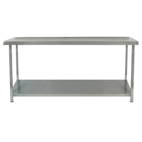 Parry Fully Welded Stainless Steel Centre Table with Undershelf 1500x600mm
