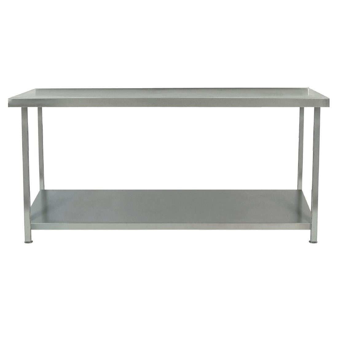 Parry Fully Welded Stainless Steel Centre Table with Undershelf 1500x700mm