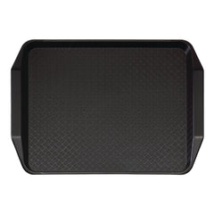 Cambro Polypropylene Handled Fast Food Tray Black 430mm