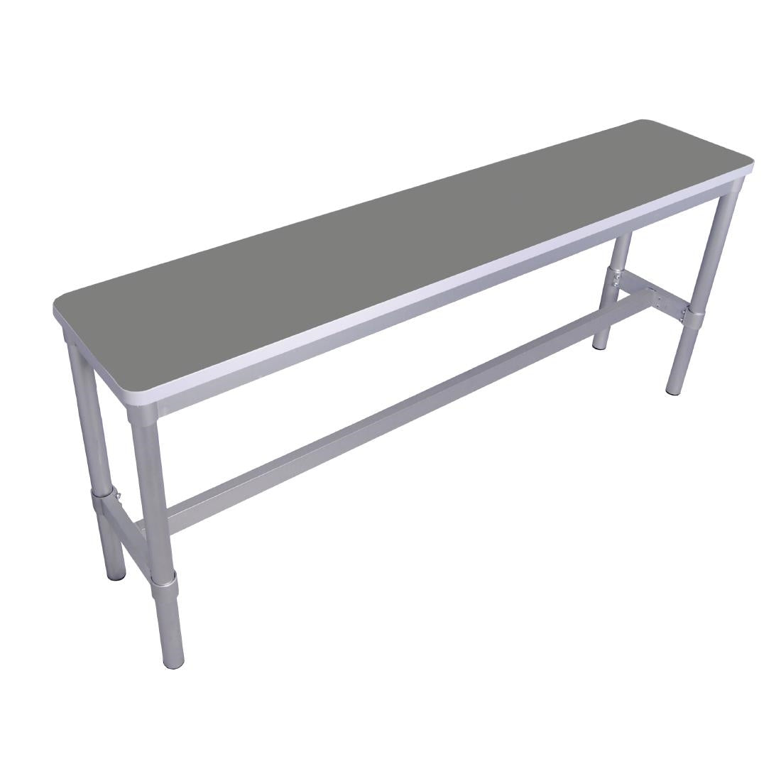 Gopak Enviro Indoor Stormy Grey High Bench 1600mm