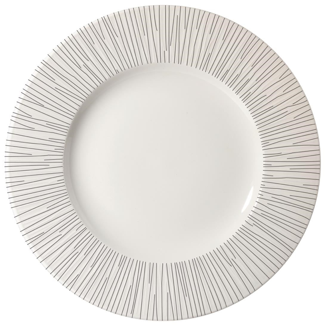 Churchill Bamboo Wide Rim Plate 273mm (Pack of 12)