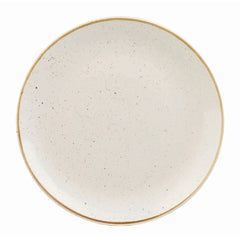Churchill Stonecast Round Coupe Plate Barley White 185mm (Pack of 12)