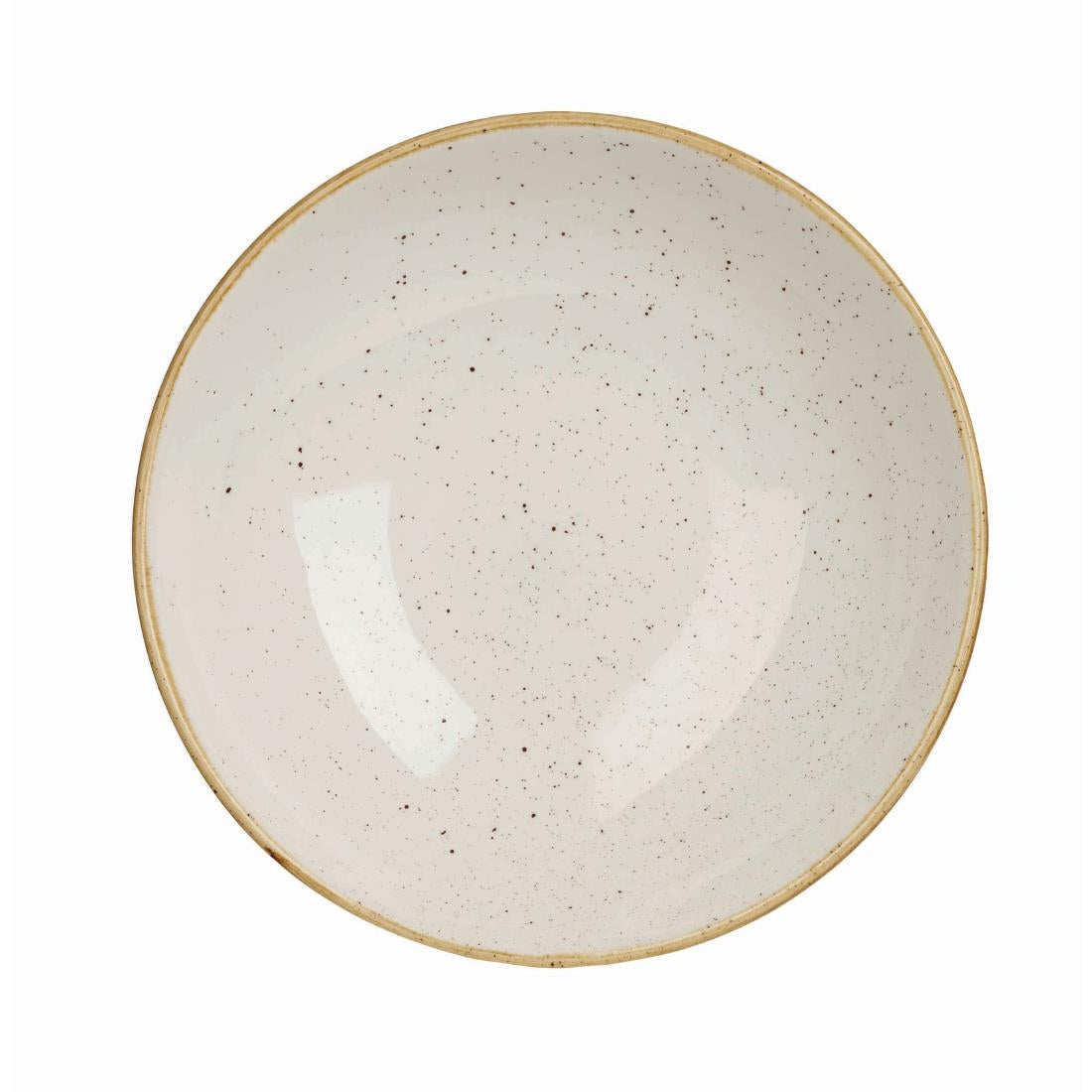 Churchill Stonecast Round Coupe Bowl Barley White 200mm (Pack of 12)