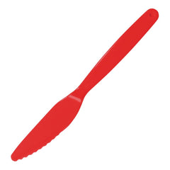Olympia Kristallon Polycarbonate Knives Red (Pack of 12)
