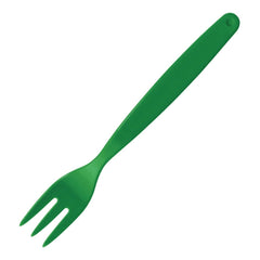 Olympia Kristallon Polycarbonate Forks Green (Pack of 12)