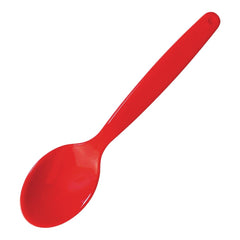 Olympia Kristallon Polycarbonate Spoons Red (Pack of 12)