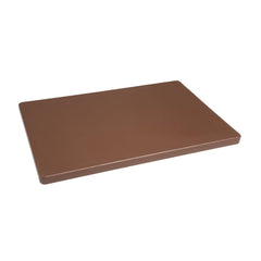 Hygiplas Thick Low Density Brown Chopping Board 450x300x20mm