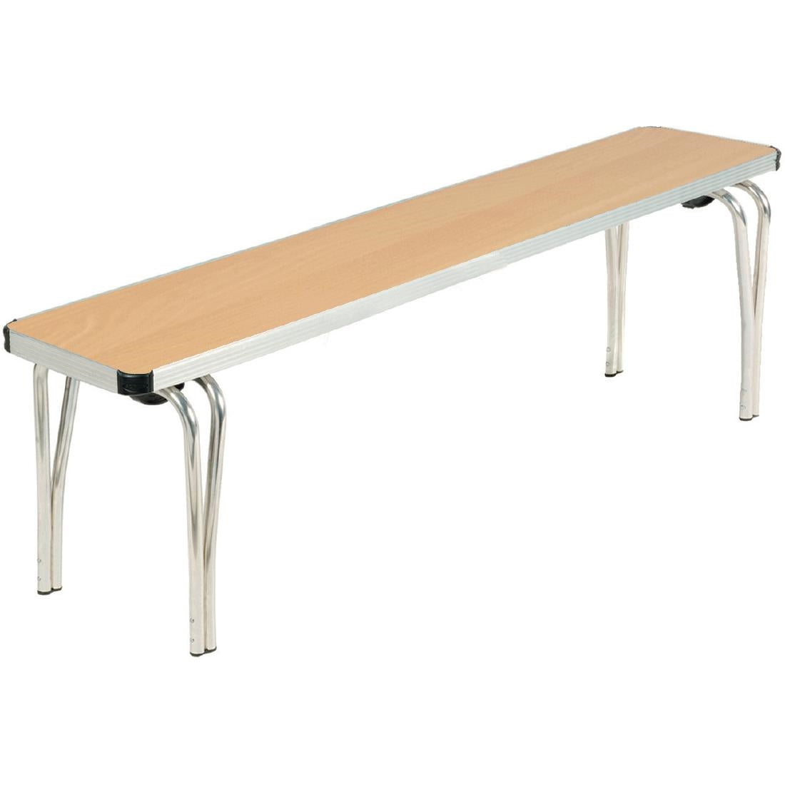 Gopak Contour Stacking Bench Beech Effect 4ft