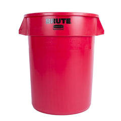 Rubbermaid Brute Utility Container Red 121Ltr