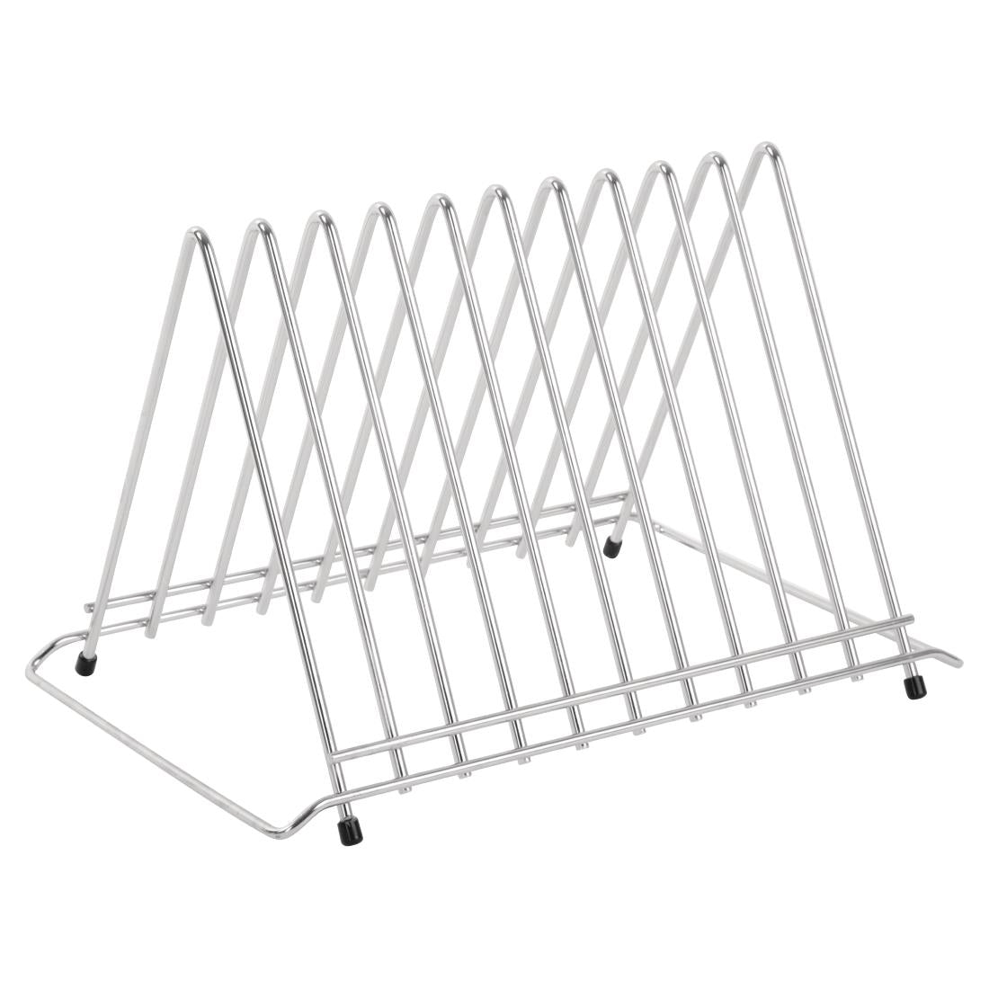 Hygiplas Heavy Duty Chopping Board Rack 10 Slots