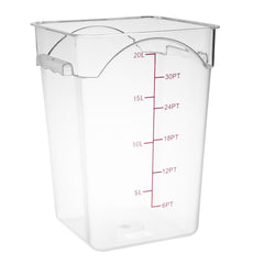 Hygiplas Polycarbonate Square Storage Container 20Ltr