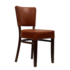 Oregon Dining Chair with Bison Tan Vinyl (Pack of 2)